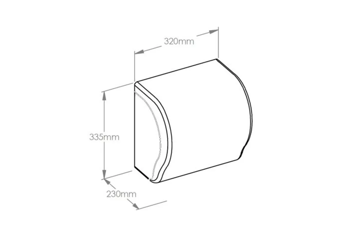 Mechaniczny podajnik ręczników MERIDA UNIQUE LUX CUT MARBLE SPARK LINE
 Merida CUH359