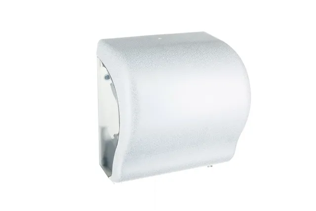 Mechaniczny podajnik ręczników w rolach MERIDA UNIQUE LUX CUT GLAMOUR WHITE LINE
 Merida CUH317