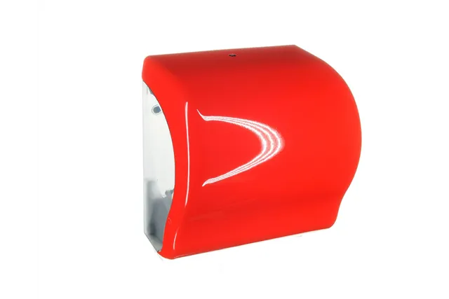 Mechaniczny podajnik ręczników w rolach MERIDA UNIQUE LUX CUT RED SPARK LINE
 Merida CUR351