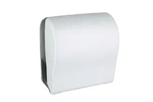 Mechaniczny podajnik ręczników w rolach MERIDA UNIQUE SOLID CUT GLAMOUR WHITE LINE
 Merida CUH318