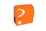 Mechaniczny podajnik ręczników w rolach MERIDA UNIQUE SOLID CUT ORANGE SPARK LINE
 Merida CUO352