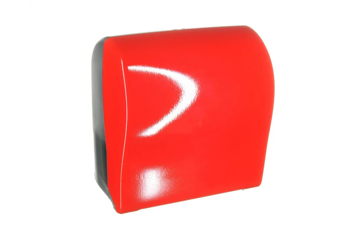 Mechaniczny podajnik ręczników w rolach MERIDA UNIQUE SOLID CUT RED SPARK LINE
 Merida CUR352