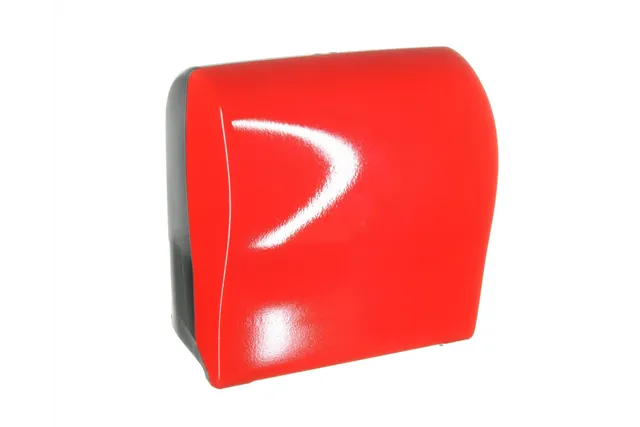 Mechaniczny podajnik ręczników w rolach MERIDA UNIQUE SOLID CUT RED SPARK LINE
 Merida CUR352