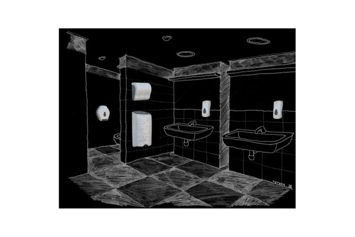 Kosz otwarty wiszący 40 l MERIDA UNIQUE MARBLE LINE
 Merida KUH109