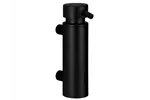 Dozownik mydła w płynie mocowany do ściany MERIDA STELLA BLACK LINE, pojemność zbiornika 300 ml, czarny
 Merida DSC112