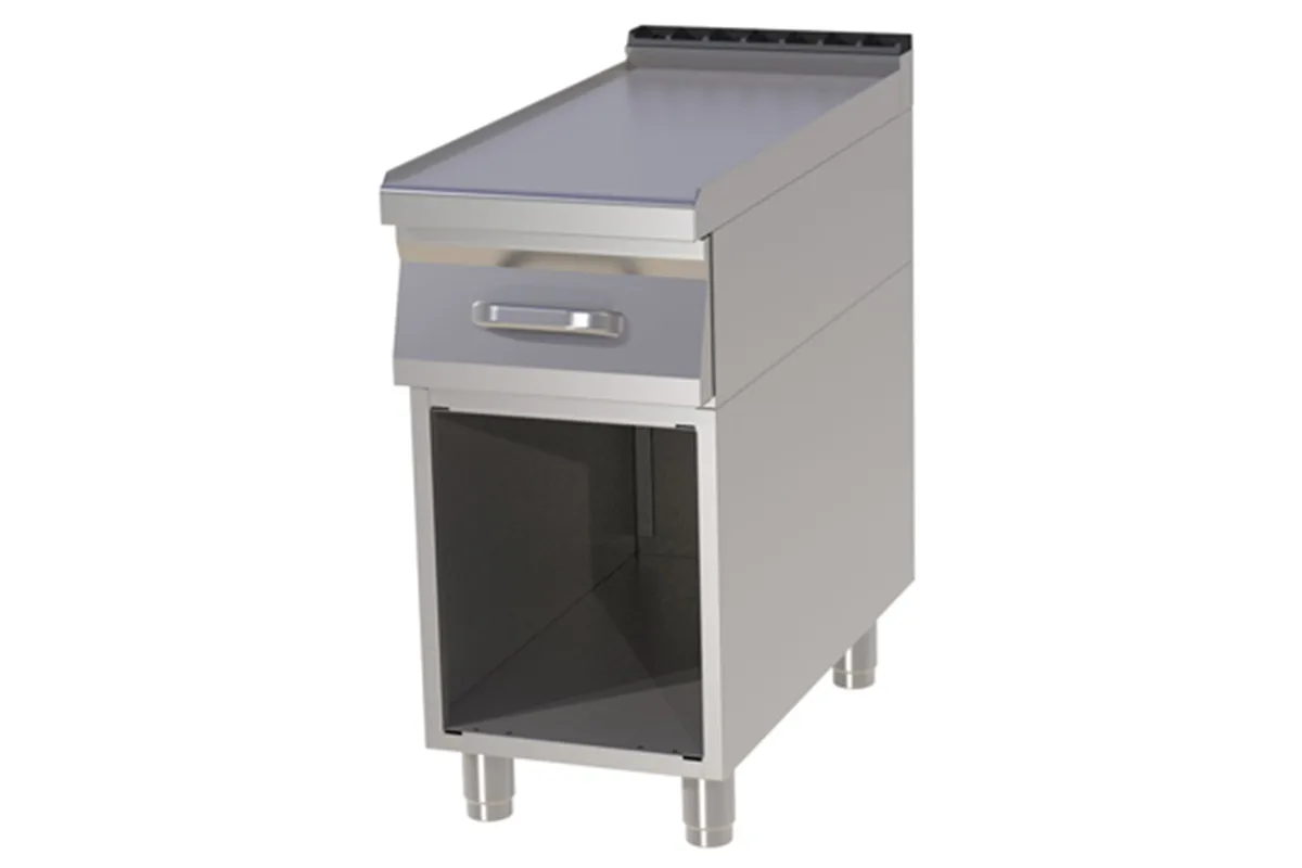 PP 90/80 ﻿Płyta robocza z szufladą Red Fox