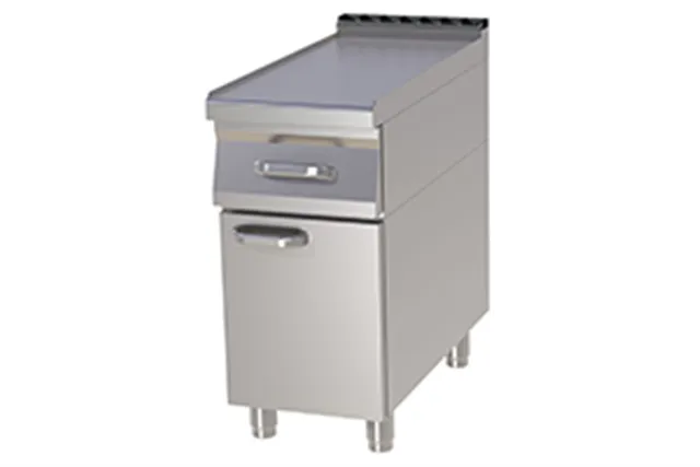 PP 90/40 D ﻿Płyta robocza z szufladą i drzwiami Red Fox