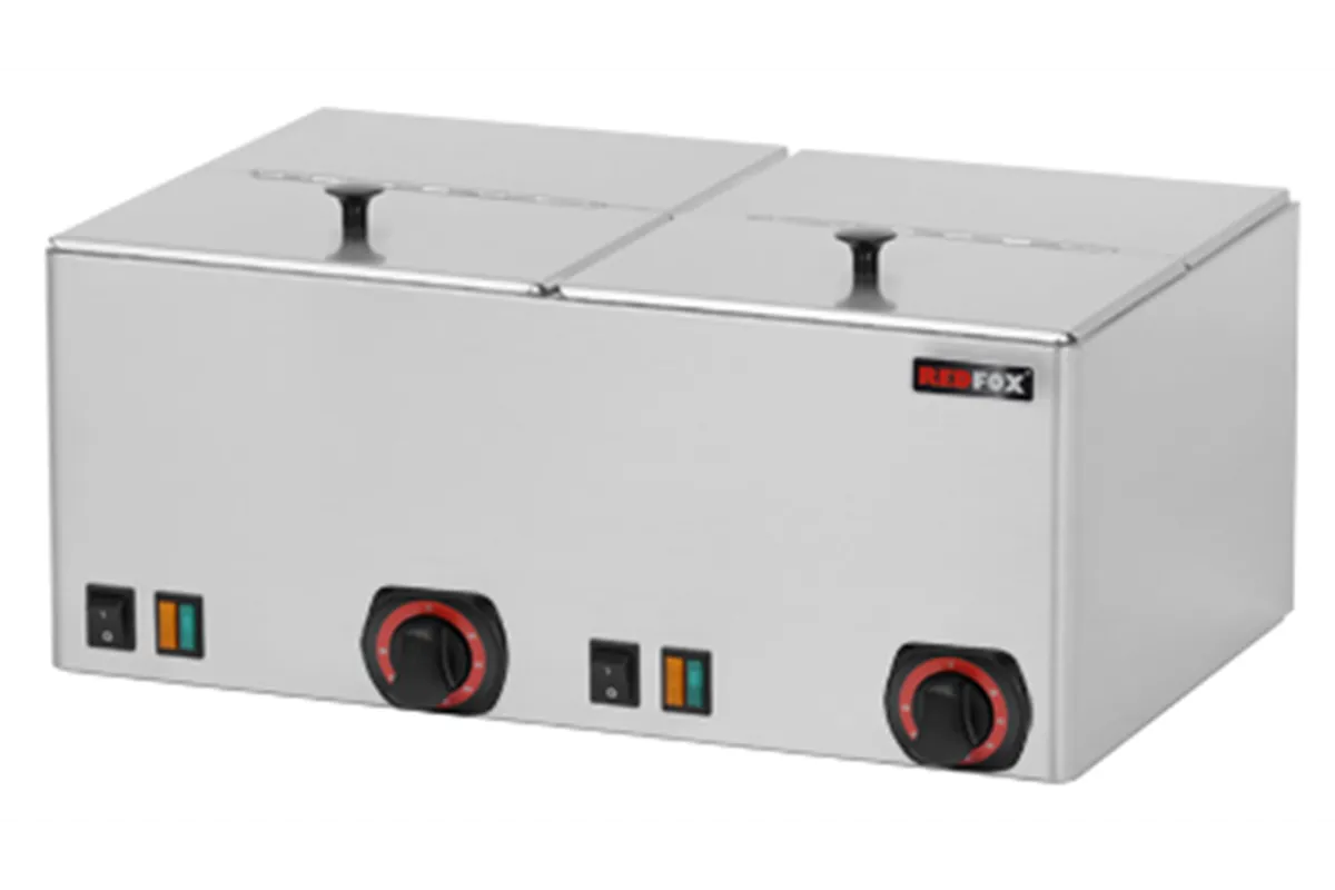 WE - 11 ﻿Podgrzewacz parówek i bułek podwójny Red Fox