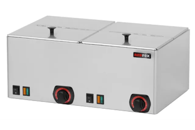 WE - 11 ﻿Podgrzewacz parówek i bułek podwójny Red Fox