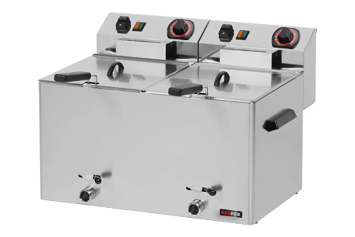 FE - 77 V ﻿Frytownica elektryczna 8 + 8 l Red Fox