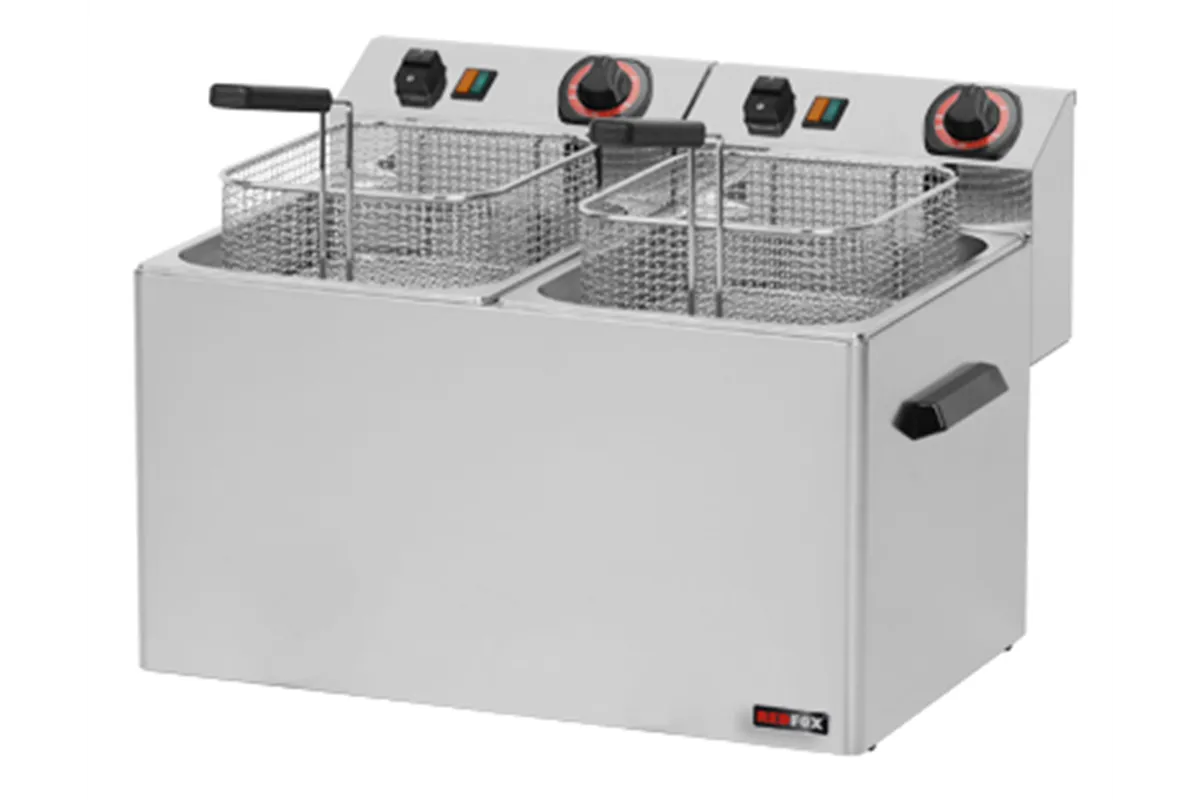 FE - 77 T ﻿Frytownica elektryczna 8 + 8 l trójfazowa Red Fox