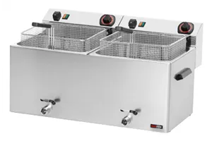 FE - 1010 T ﻿Frytownica elektryczna 11 + 11 l trójfazowa Red Fox