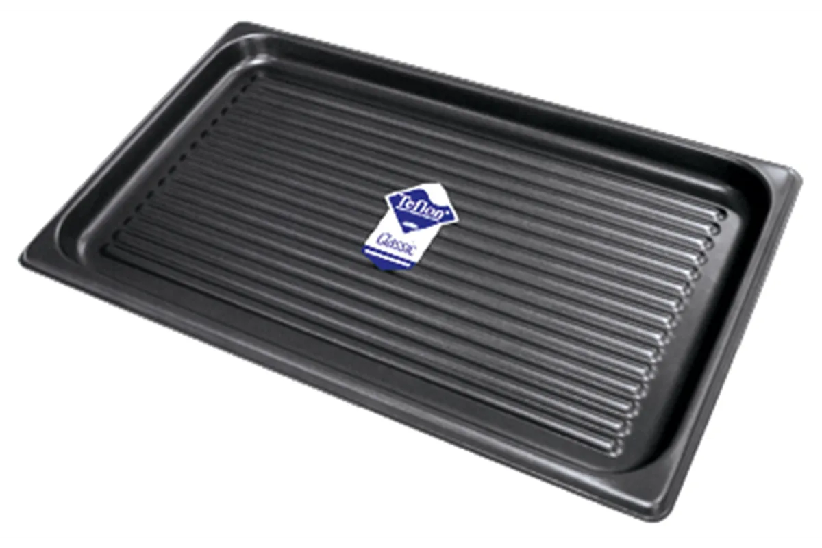 GN - 1/1 TR ﻿Pojemnik GN 1/1 teflon ryflowany Red Fox