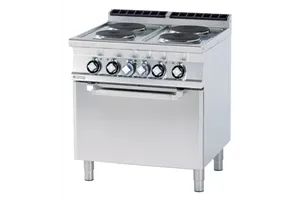 CF4 - 78 ET ﻿﻿Kuchnia elektryczna z piekarnikiem RM Gastro