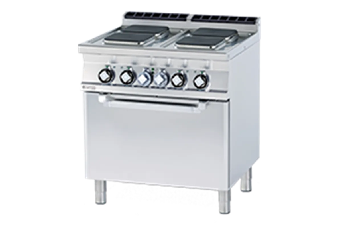 CFQ4 - 78 ET ﻿﻿Kuchnia elektryczna z piekarnikiem RM Gastro