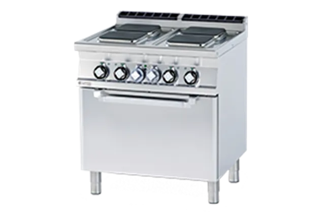 CFQ4 - 78 ET ﻿﻿Kuchnia elektryczna z piekarnikiem RM Gastro