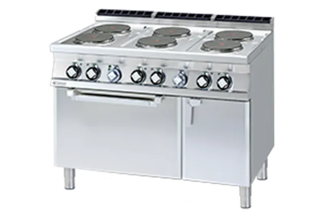 CF6 - 712 ETV ﻿﻿Kuchnia elektryczna z piekarnikiem RM Gastro