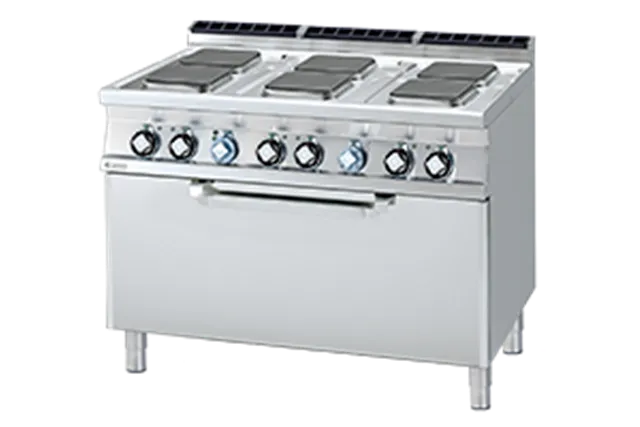 CFQ6 - 712 ET ﻿﻿Kuchnia elektryczna z piekarnikiem RM Gastro