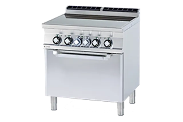 CFC4-78 ET ﻿﻿Kuchnia elektryczna ceramiczna z piekarnikiem RM Gastro