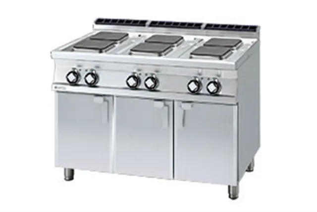 PCQ - 712 ET ﻿﻿Kuchnia elektryczna z szafką RM Gastro