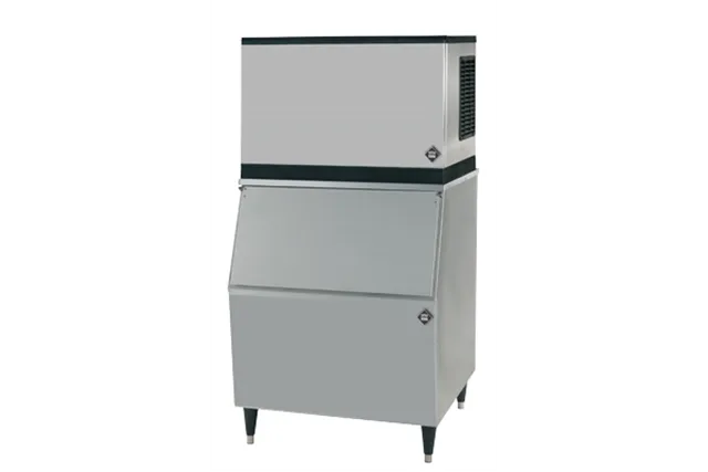 N - 215 AC ﻿﻿Kostkarka chłodzona powietrzem + zasobnik RM Gastro