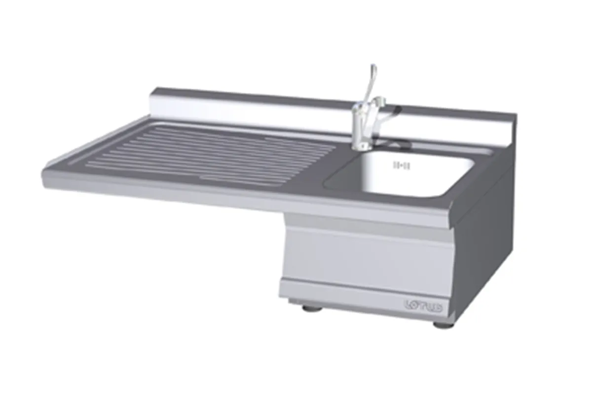 LAT - 610DX ﻿﻿Zlew z baterią RM Gastro