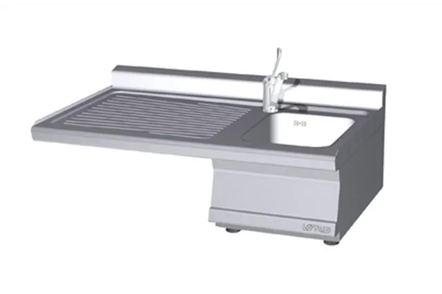 LAT - 610DX ﻿﻿Zlew z baterią RM Gastro