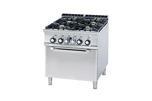 CF4 - 98 G ﻿﻿Kuchnia gazowa z piekarnikiem RM Gastro