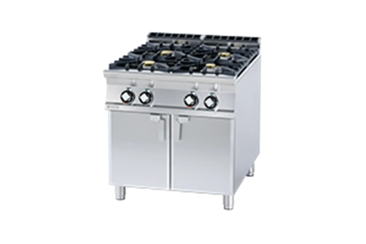 PC - 98 G ﻿﻿Kuchnia gazowa z szafką RM Gastro