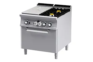 TPF2 - 98 G ﻿﻿Kuchnia żeliwna z piekarnikiem RM Gastro