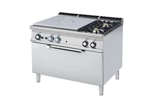 TPF2 - 912 G ﻿﻿Kuchnia żeliwna z piekarnikiem RM Gastro