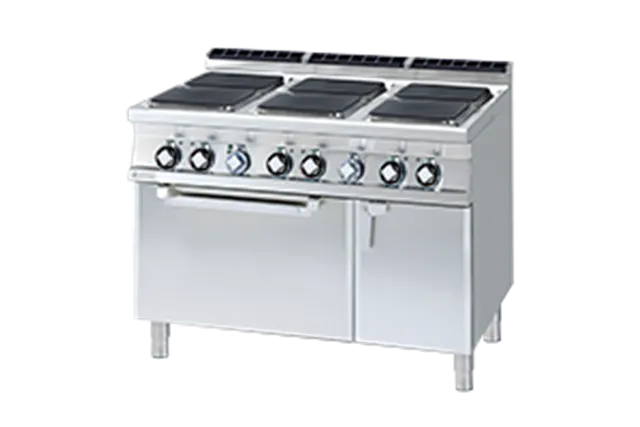 CFQ6 - 912 ETV ﻿﻿Kuchnia elektryczna z piekarnikiem RM Gastro