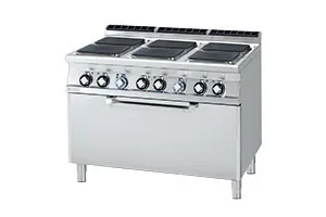 CFQ6 - 912 ET ﻿﻿Kuchnia elektryczna z piekarnikiem RM Gastro