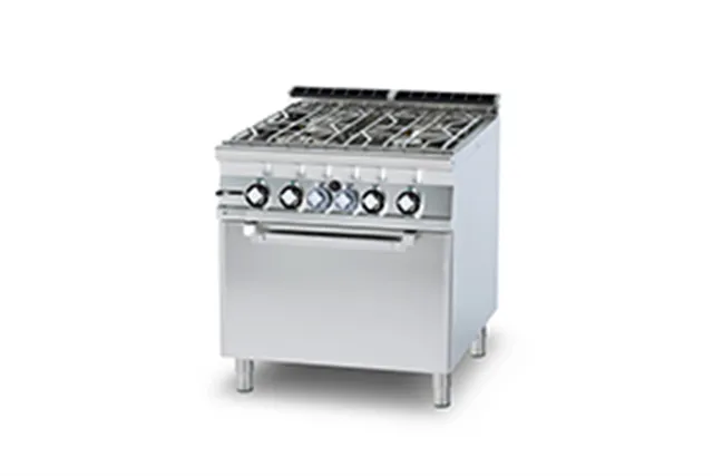 CFA4 - 98 G ﻿﻿Kuchnia wodna gazowa z piekarnikiem RM Gastro