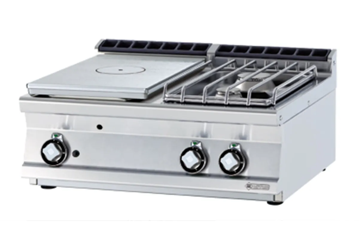 TP2T - 78 G/P ﻿﻿Kuchnia żeliwna gazowa RM Gastro