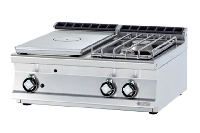 TP2T - 78 G/P ﻿﻿Kuchnia żeliwna gazowa RM Gastro