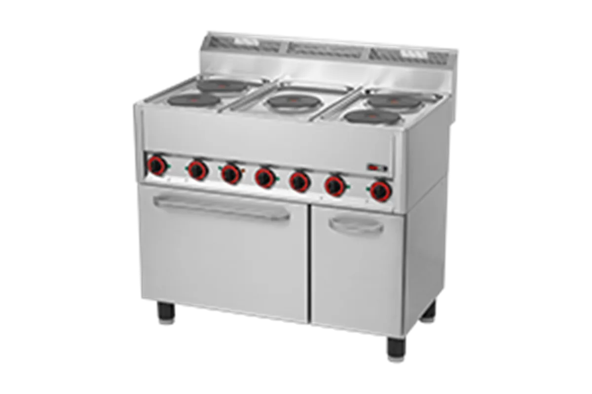 SPT 90/5 ELS ﻿Kuchnia elektryczna z piekarnikiem Red Fox