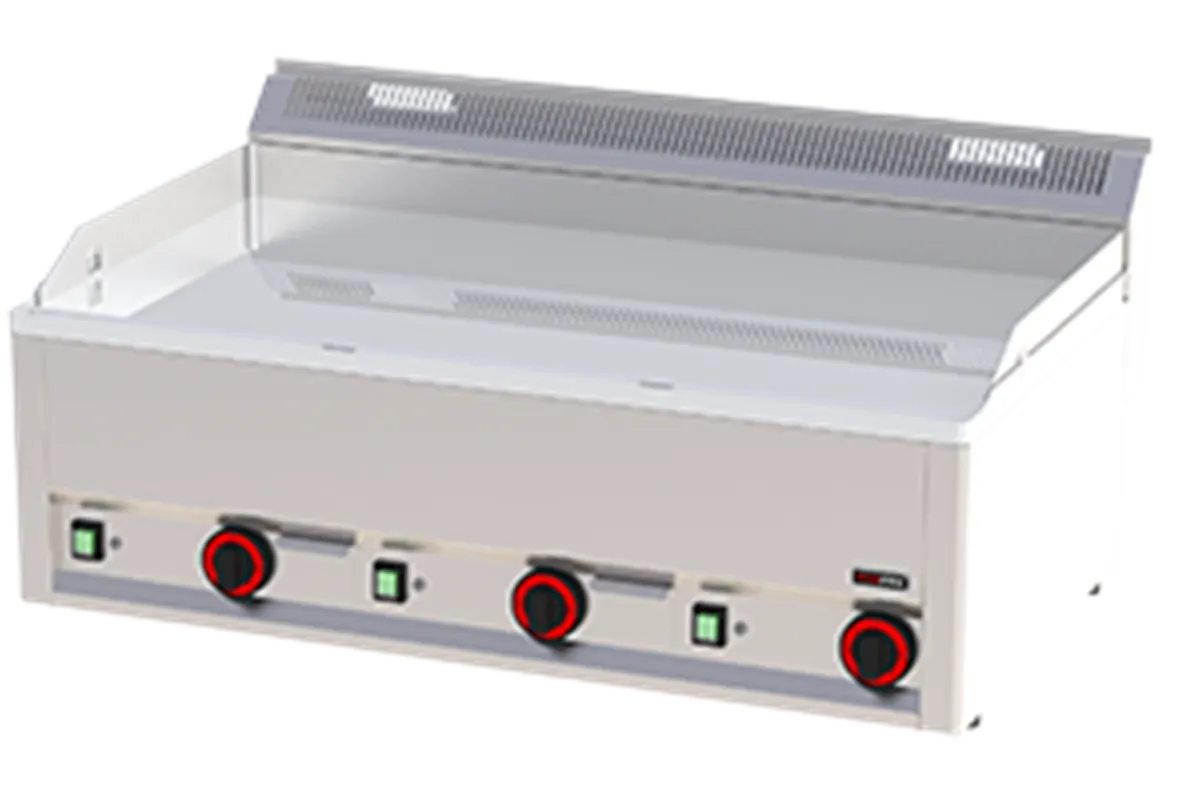 FTHC 90 EL ﻿Płyta grillowa chromowana elektryczna Red Fox