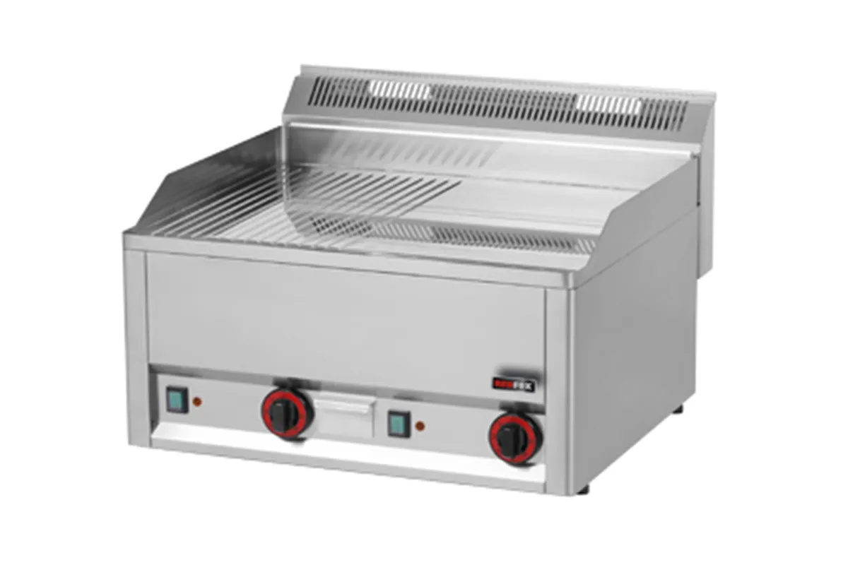 FTHRC 60 EL ﻿Płyta grillowa chromowana elektryczna Red Fox