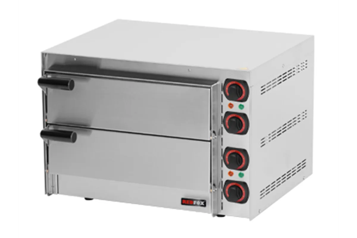 FP - 66R ﻿Piec do pizzy dwupoziomowy Red Fox