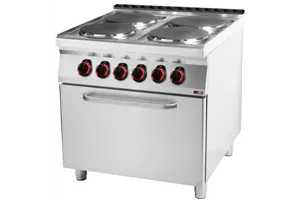 SPT 90/80 - 21 E ﻿Kuchnia elektryczna z piekarnikiem Red Fox