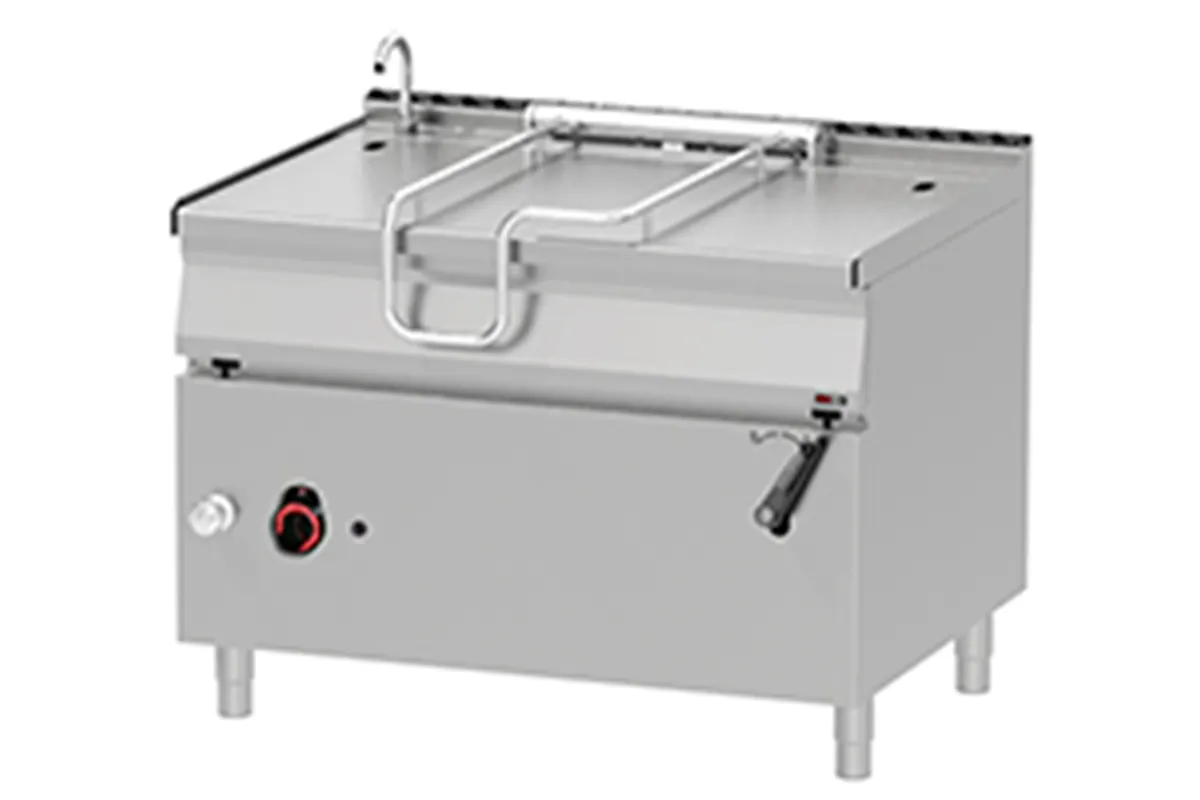 BR 90/120 G ﻿Patelnia gazowa z uchylaniem ręcznym Red Fox