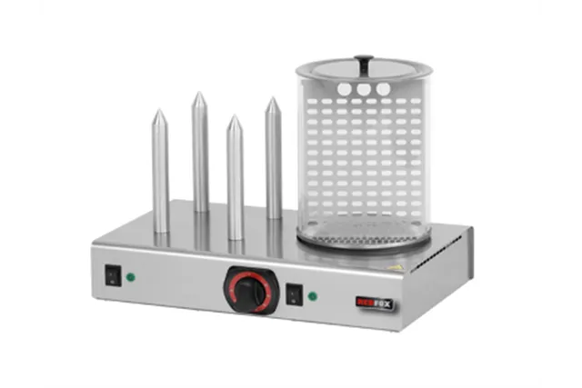 HD - 4N ﻿Hot-dog z pojemnikiem podgrzewanym Red Fox