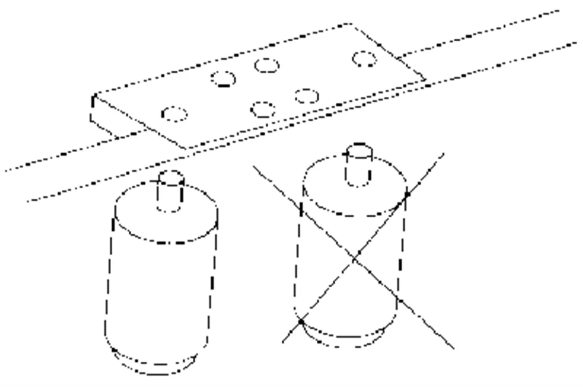 SIA - 7/9 ﻿﻿Łącznik nóg RM Gastro