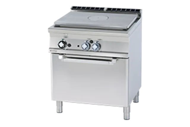 TPF - 78 G ﻿﻿Kuchnia żeliwna gazowa z piekarnikiem RM Gastro