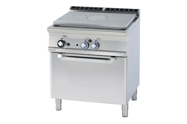 TPF - 78 GE ﻿﻿Kuchnia żeliwna gazowa z piekarnikiem elektrycznym RM Gastro