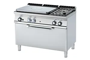 TPF2 - 712 G/P ﻿﻿Kuchnia żeliwna gazowa z piekarnikiem RM Gastro