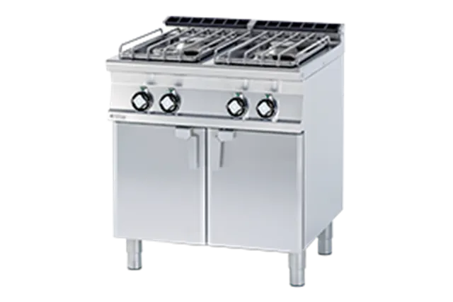 PC - 78 G/P ﻿﻿Kuchnia gazowa z szafką RM Gastro