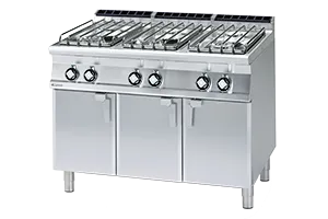 PC - 712 G/P ﻿﻿Kuchnia gazowa z szafką RM Gastro