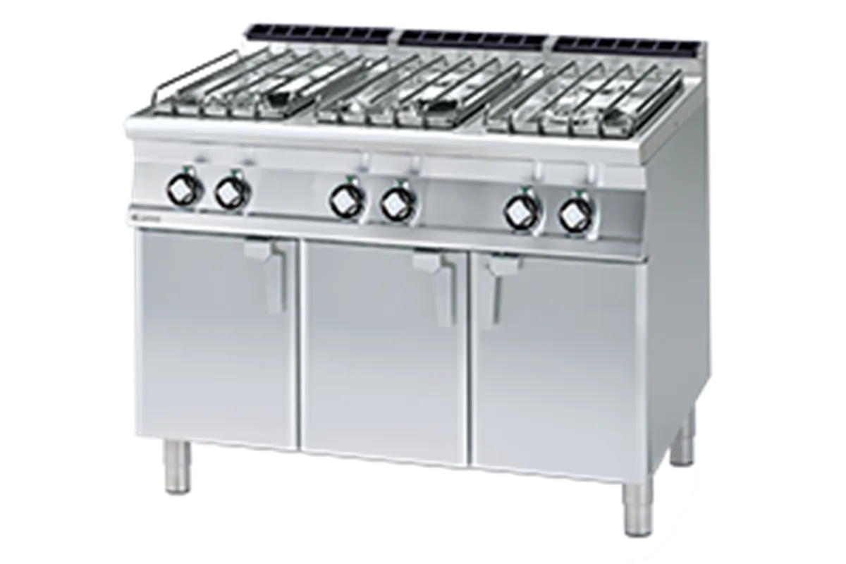 PC - 712 G/P ﻿﻿Kuchnia gazowa z szafką RM Gastro